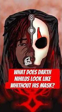 What does Darth Nihilus look like without his mask? And why does he wear one? #starwarslore
