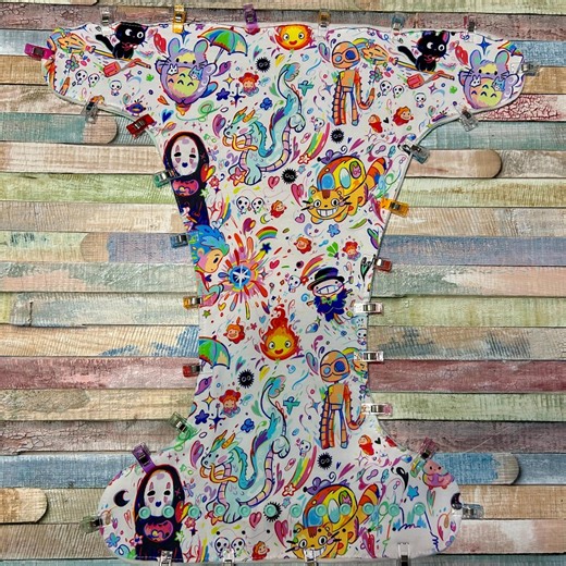 OS Jiblet Doodles Hybrid Fitted Cloth Diaper 10-40lbs - Etsy