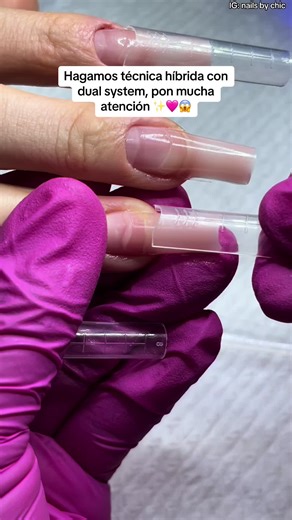 Técnica Híbrida de Uñas Dual System: Paso a Paso