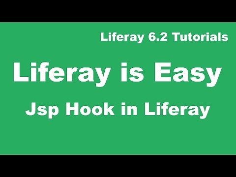 Liferay Tutorial 21 :- Jsp Hook in Liferay