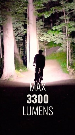 Fenix BC45R Rechargeable Bike Light - 3300 Max Lumens - Built for the Trail