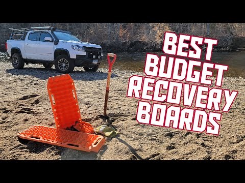 Best Budget Recovery Boards - Testing the Bunker Indust boards with my Colorado ZR2
