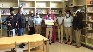 3.9K views · 89 reactions | Thank you to the Dollar General Literacy Foundation for its Beyond Words grant of $20,000 to the Mobile County Training School library! These funds will be put to good use in purchasing more books for MCTS students. "We are so excited," MCTS Principal James Patterson said. "We always promote students' reading, and this is exactly what Dollar General is doing for us, and we're appreciative." #LearningLeading | Mobile County Public Schools | Facebook