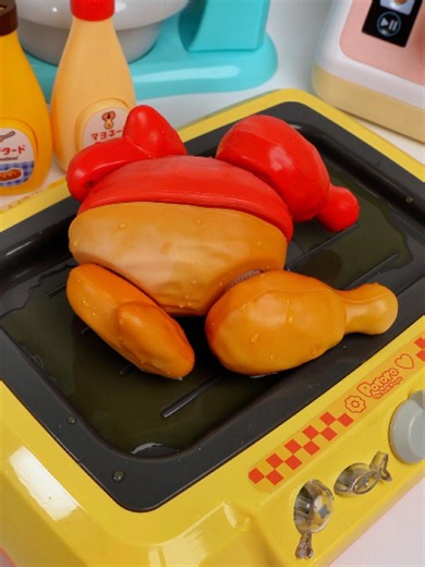 Making Color-Changing Chicken & Donut Lunch Box ASMR🍗 색이 바뀌는 신기한 치킨과 도넛으로 도시락 만들기!!! #fyp #asmr #toys #making #foryou