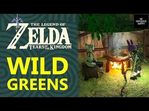 Wild Greens in Zelda Tears of Kingdom - How to Cook Gloom Porridge for Side Quest