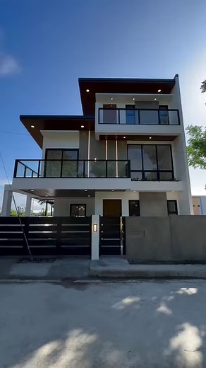 Finished project: 3-storey residential building #vmnconstruction #designinspiration #modernminimalist #design #build #interiordesign #architecture #engineering #interiordesigners | VMN Construction
