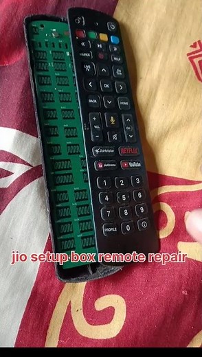 jio setup box remote repair #shorts #remote