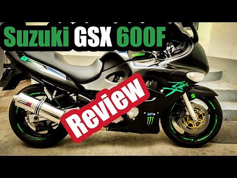 🏍️SUZUKI GSX 600 F REVIEW || Test || Experiences