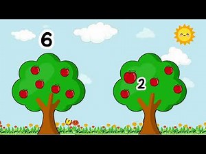 Aprende a Contar con Manzanas: Divertida Lección para Niños.