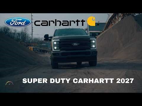 FORD SUPER DUTY CARHARTT 2027 💥 La pickup MÁS RUDA para el trabajo y la aventura 🔥