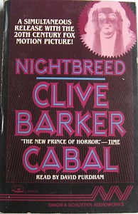 Clive Barker - Cabal:  Nightbreed
