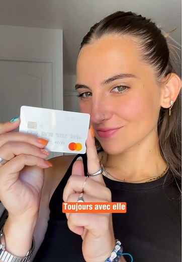 Très belle cette carte Nickel quand même, non ? 😌 #compte #nickel #oceaneyes