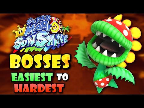 All Super Mario Sunshine Bosses Ranked Easiest to Hardest