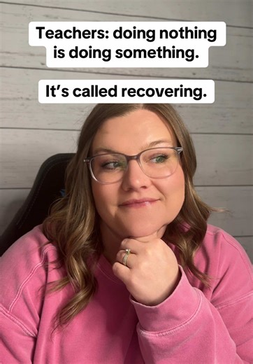 If your lesson plans are untouched… If your classroom is still a disaster… If your laptop hasn’t opened since December 19th… That’s not laziness. That’s recovery. This job takes everything… your voice, your energy, your weekends, your peace of mind. So if you’re watching Netflix in your hoodie, ignoring your email, and choosing rest right now? YOU’RE DOING IT RIGHT! 💕 Let us know how you’re recovering in the comments if you’re choosing healing over hustle this winter break. #teachersbelike #tea