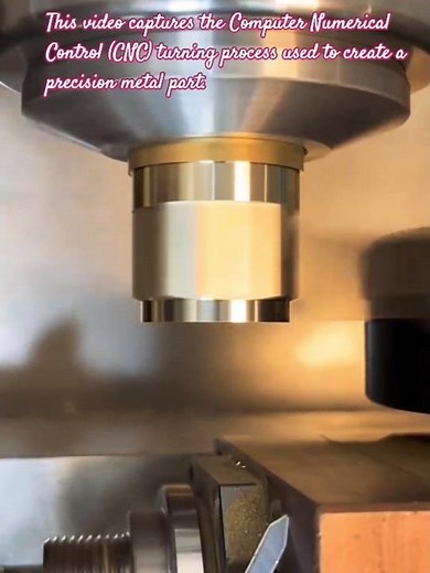 ​Precision CNC Machining: Turning a Brass Hex Nut