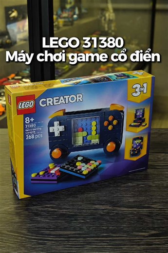 Review bộ LEGO 3 trong 1 Máy Chơi Game Cổ Điển
