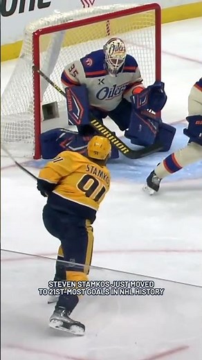 STAMMER MOVES TO 21ST-MOST CAREER GOALS IN NHL HISTORY #predsnhl