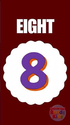 Learn Number 8 🤩 | Quick Counting for Kids