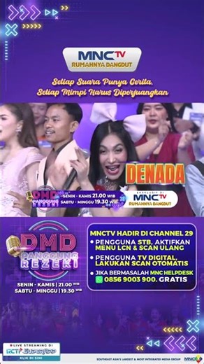 EVERYONE CAN COME TRUE THEIR DREAMS OF BECOMING A STAR OVERNIGHT AT DMD PANGGUNG REZEKI