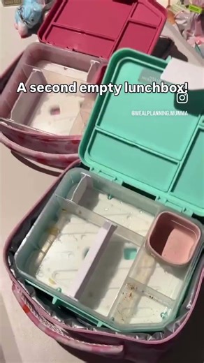 What’s better than an empty lunchbox?