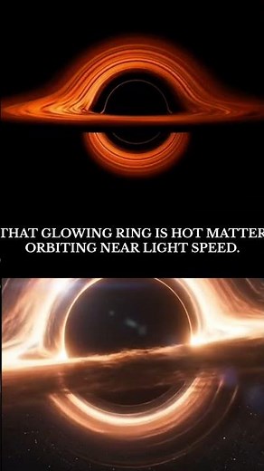 How Black Hole Warps Light | Cinematic Science Simulation #universe #astronomy
