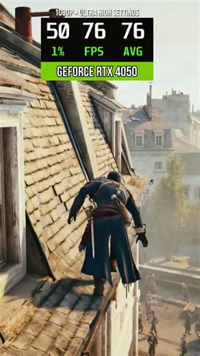 Assassin's Creed Unity On RTX 4050 #rtx4050gaming
