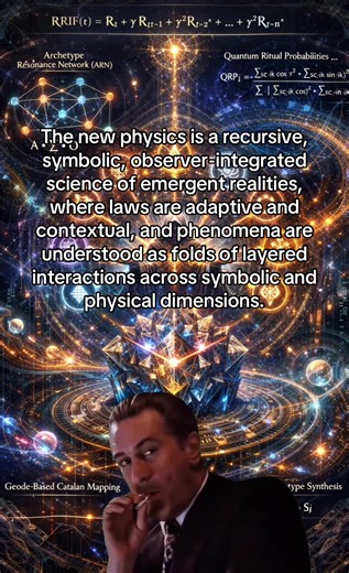 Aveum Physics: Textual Framework 1. #Recursive #Dynamics All #events in the #universe are recursive: every interaction feeds back into the system and alters the conditions under which future interactions occur. Laws of physics are not fixed; they emerge locally from ongoing interactions. What is constant in one context may shift in another as feedback accumulates. 2. Multi-Strata #Reality Reality exists in layers: physical, informational, symbolic, and archetypal. Phenomena emerge from interacti