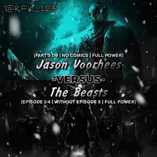 Jason Voorhees (Friday the 13th) vs The Beasts (Tiny Bunny) • ‪@K1F-9‬ | Thank you ‪@Mr.S218‬ •