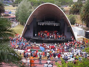 Teatro de Verano Ramon Collazo (Ramón Collazo Summer Theater) in Montevideo, Uruguay