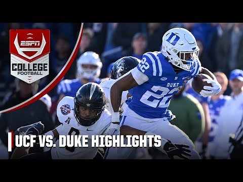 Military Bowl: UCF Knights vs. Duke Blue Devils | Full Game Highlights