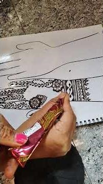 “Hand mehendi practice 🌿Line by line improve করছি 💫Dream → Mehendi Artist ❤️Keep supporting 🙏”