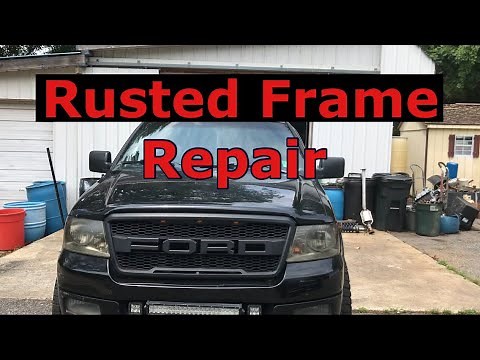 Ford F150 frame rust repair