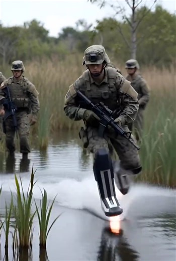Tesla Jet Boots Turn Army Troops Into Flying Commandos!