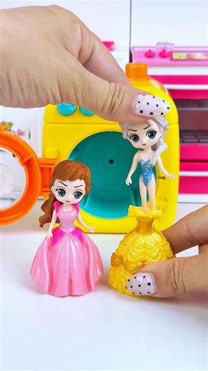 ASMR Toy Unboxing Elsa & Anna Disney Princess Toy 🧚🏻‍♀️I Satisfying Toy Sounds #Shorts