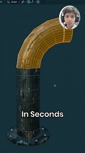 Bending pipes in Blender doesn’t have to be complicated! 🔥 ✅ Just select the faces you want to bend ✅ Press SHIFT W ✅ Move your mouse and done! Perfect bends in seconds ⏳ 👉 Need high-quality product animations? DM me or WhatsApp: 92304-7314715 #3d #3danimation #blender #blender3d #jaggustudio | Jaggu Studio