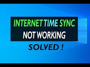 Internet Time Sync not working in Windows 10, 11 Fix | Not Updating Automatically FIXED