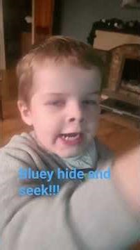 Bluey and bingo hide and seek kid friendly ♡