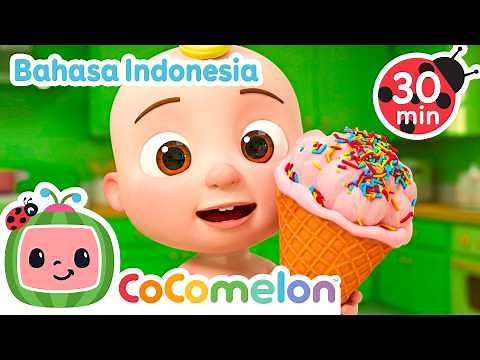 Lagu Es Krim | CoComelon | Kartun dan Lagu Anak | Moonbug Kids Indonesia | Nursery Rhymes