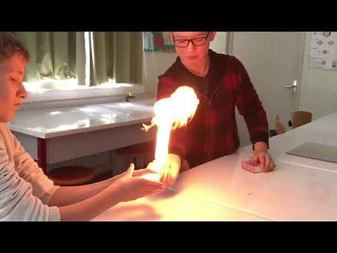 Combustion complète et incomplète du butane