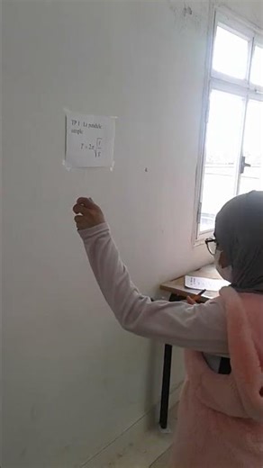 Travaux Pratiques Mécanique du Point /ENSA de Safi