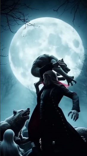 Vampires vs Werewolves – Who Owns the Night OMGAnimals AI Short