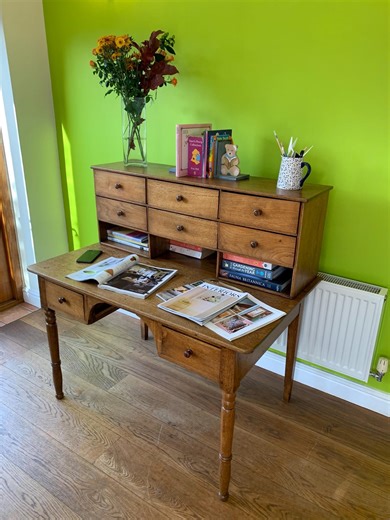 Antique Small Desk, Victorian Estate Office Clerks Desk, Fine Old Desk, Ladies Desk, Vintage Multi Drawer Desk, Little Vintage Writing Desk - Etsy UK