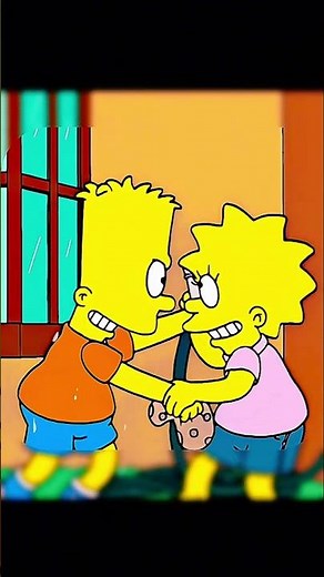 How Bart and Lisa Became Best Friends 💖👧🏼 #simpsons #shorts