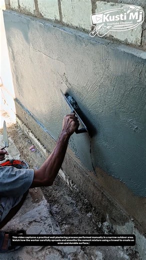 Smooth Wall Plastering Technique | Achieving a Clean Finish by Hand regards.