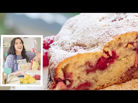 THE BEST LEMON RASPBERRY CAKE