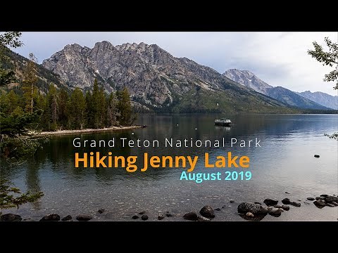 Hiking Jenny Lake, Hidden Falls and Inspiration Point, Grand Teton National Park, WY