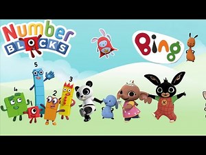 Bing friends visit Number Land 🐾 Fun Learning