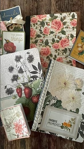 DIY ✂️ Journal and Planner Covers with Scrapbook Paper and Mod Podge. #journaling #planner #crafts
