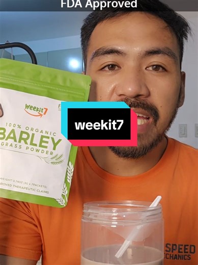 Weekit7 Barley Grass Powder: Healthy Drink Mix