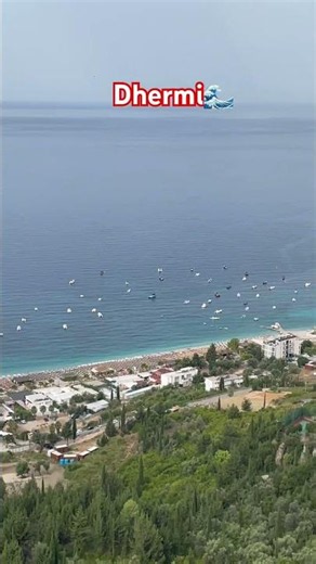 Ja çfare plazhi ka dhermiu💙 #dhermi #vlora #albania #beach #travel #viral 🌊